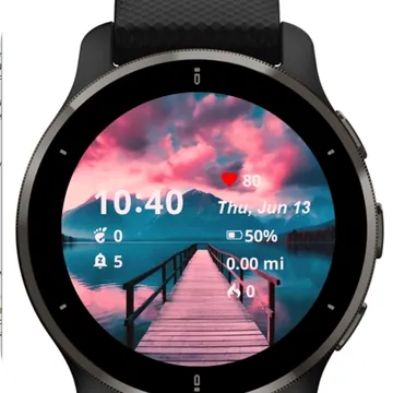 Dock Garmin watch face preview