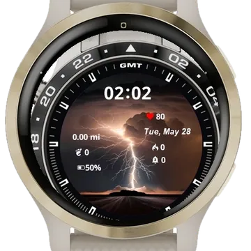 Dramatic Tornado Sky Garmin watch face preview