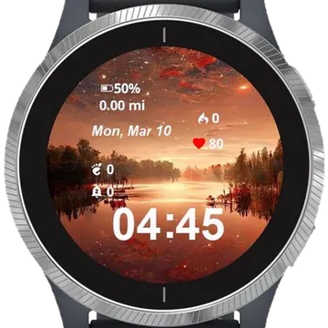 Dreams in the Water Garmin watch face preview