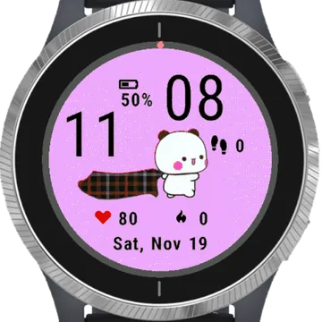 Dudu and Bubu Garmin watch face preview