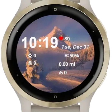 Earth Shoots Garmin watch face preview