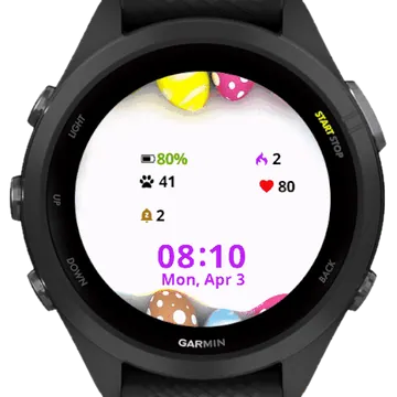 Eggs Garmin watch face preview