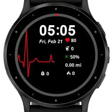 EKG Garmin watch face preview