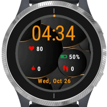 Elegant Style Garmin watch face preview