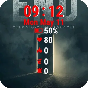 End Movie Garmin watch face preview