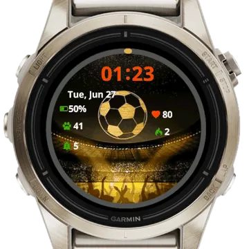 Eurocup Garmin watch face preview