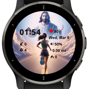 Evangelical Motivation Garmin watch face preview