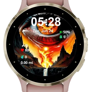 Eye Garmin watch face preview