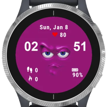 Face Bored Garmin watch face preview