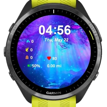 Fantasy Illumination Garmin watch face preview