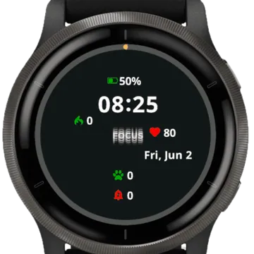 Focus Garmin watch face preview
