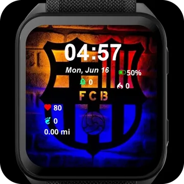 Football Team Garmin watch face preview