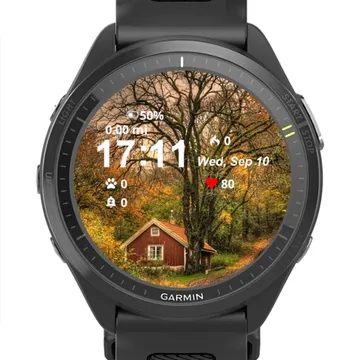 Forest House Garmin watch face preview