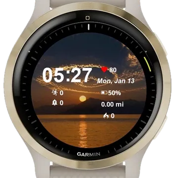 Fotos Nature Garmin watch face preview