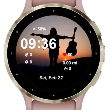 Freedom Garmin watch face preview