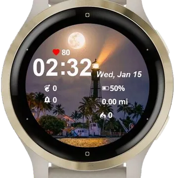 Full Moon Garmin watch face preview