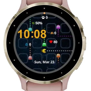 Game Garmin watch face preview