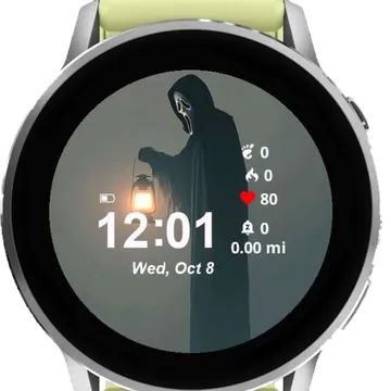 Ghost Face Garmin watch face preview