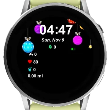 Globes Garmin watch face preview
