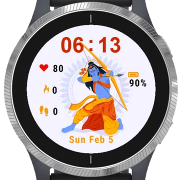Good Hero Garmin watch face preview