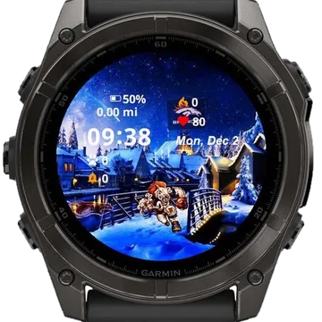 Good Morning Garmin watch face preview
