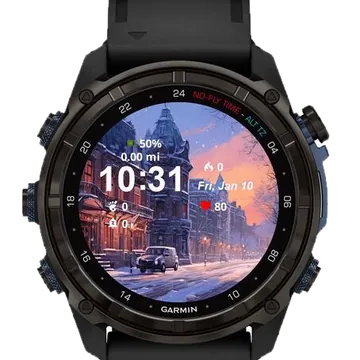 Good Night Garmin watch face preview