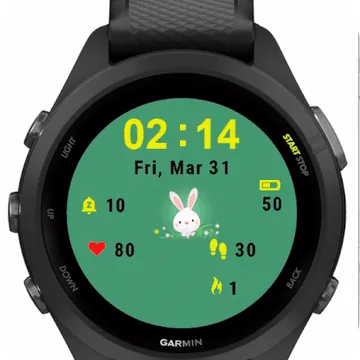 Greetings Garmin watch face preview