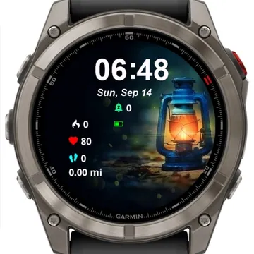 Guided by Light Garmin watch face preview