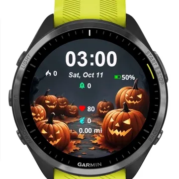 Halloween Festive Garmin watch face preview
