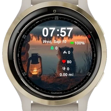 Hedge of Dusk Garmin watch face preview