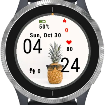 Hello Summer Exotic Cocktail Garmin watch face preview