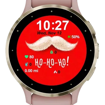 Ho-Ho Garmin watch face preview