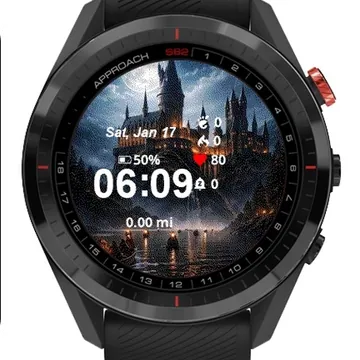 Hog Garmin watch face preview