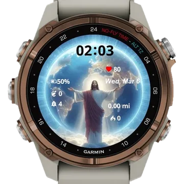 Home Garmin watch face preview