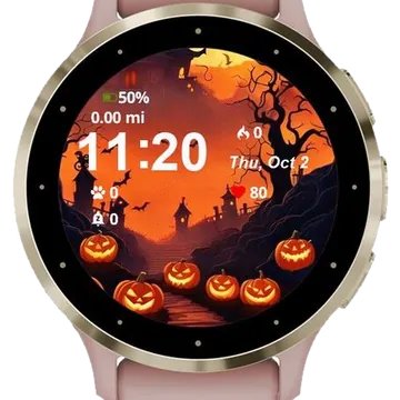 House on the Hill Garmin watch face preview