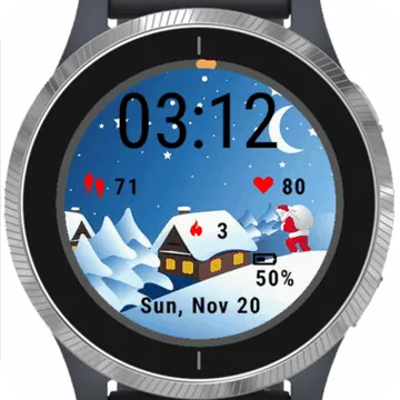 House Winter Garmin watch face preview