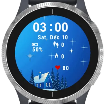 House Winter Garmin watch face preview