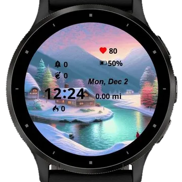 House Winter Garmin watch face preview