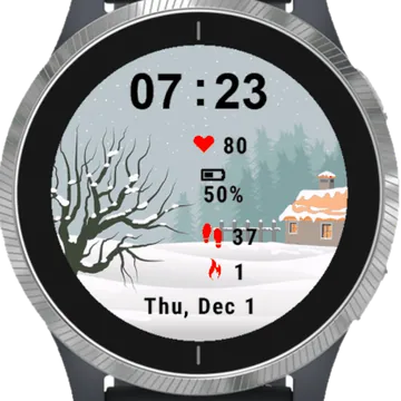House Winter Garmin watch face preview