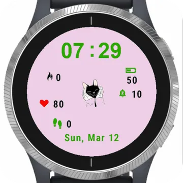 Hug Garmin watch face preview