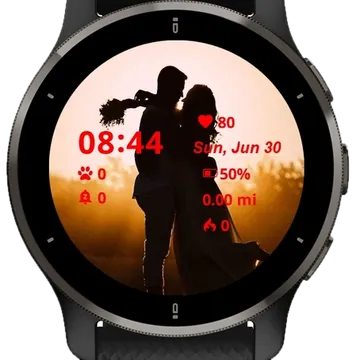 Hugging Day Celebration Garmin watch face preview