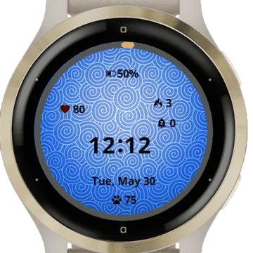 Hypnosis Garmin watch face preview