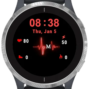 I LOVE MOM Garmin watch face preview