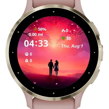 Infinite Love Garmin watch face preview