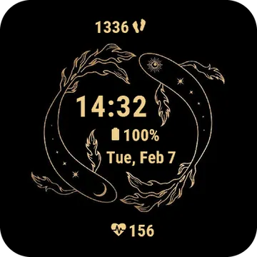 Infinity Garmin watch face preview