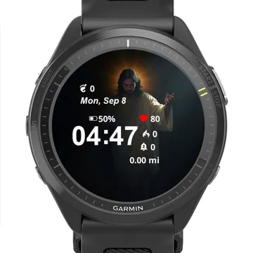 Jesus Pray Garmin watch face preview
