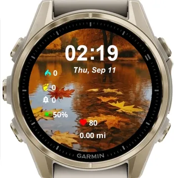 Lake Landscape Garmin watch face preview
