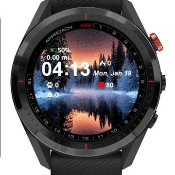 Lake Surrounded Garmin watch face preview