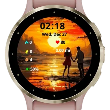 Life Garmin watch face preview