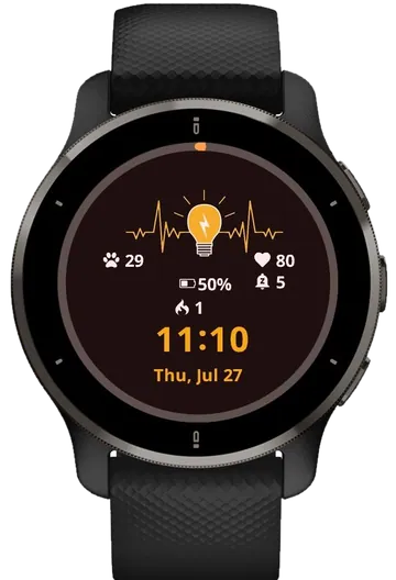 Light Bulb Garmin watch face preview